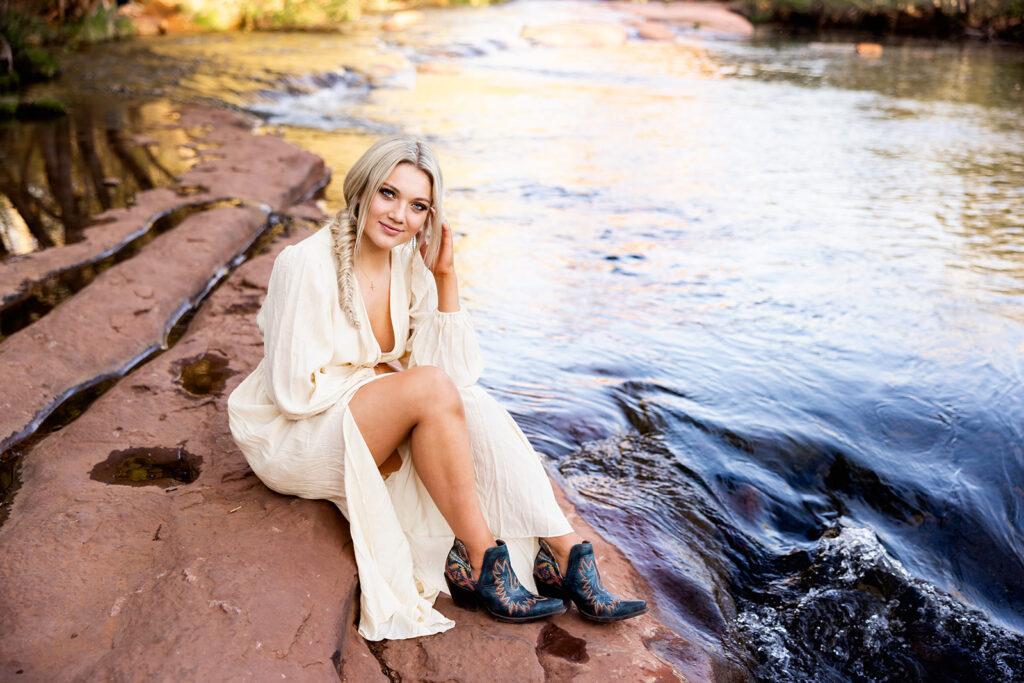 Senior Photoshoot at Crescent Moon, Arizona