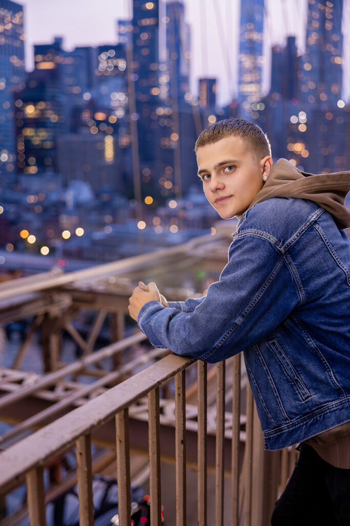 Senior photos in NYC