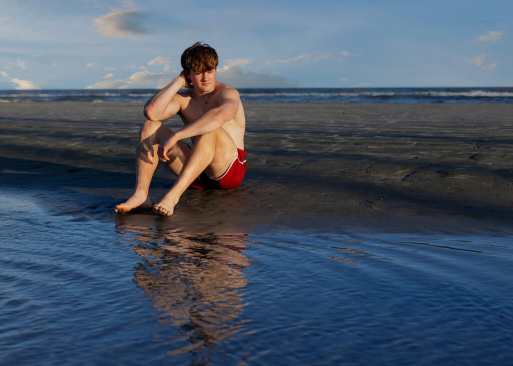 South Carolina beach senior photos